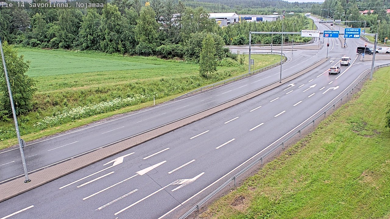 Kelikamerat Kuva Tie 14 Savonlinna, Nojanmaa, Savonlinna, Etelä-Savo