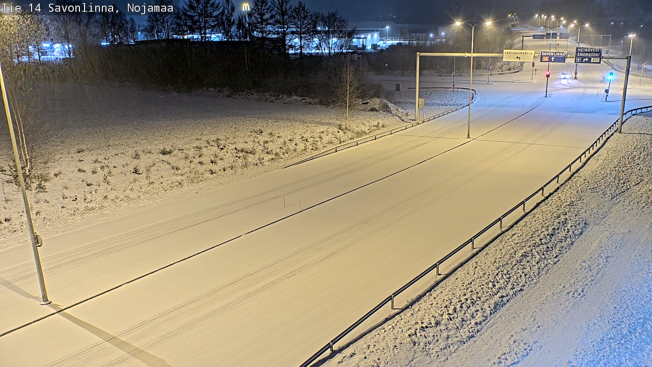 Kelikamerat Kuva Tie 14 Savonlinna, Nojanmaa, Savonlinna, Etelä-Savo