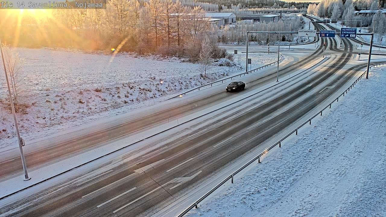 Kelikamerat Kuva Tie 14 Savonlinna, Nojanmaa, Savonlinna, Etelä-Savo