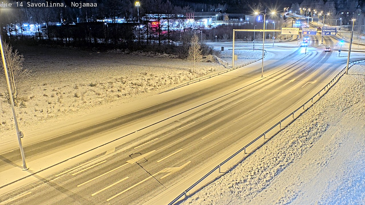 Kelikamerat Kuva Tie 14 Savonlinna, Nojanmaa, Savonlinna, Etelä-Savo