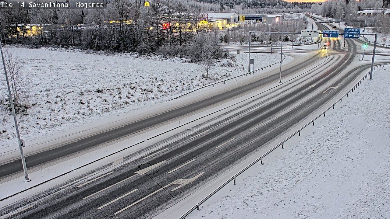 Kelikamerat Kuva Tie 14 Savonlinna, Nojanmaa, Savonlinna, Etelä-Savo