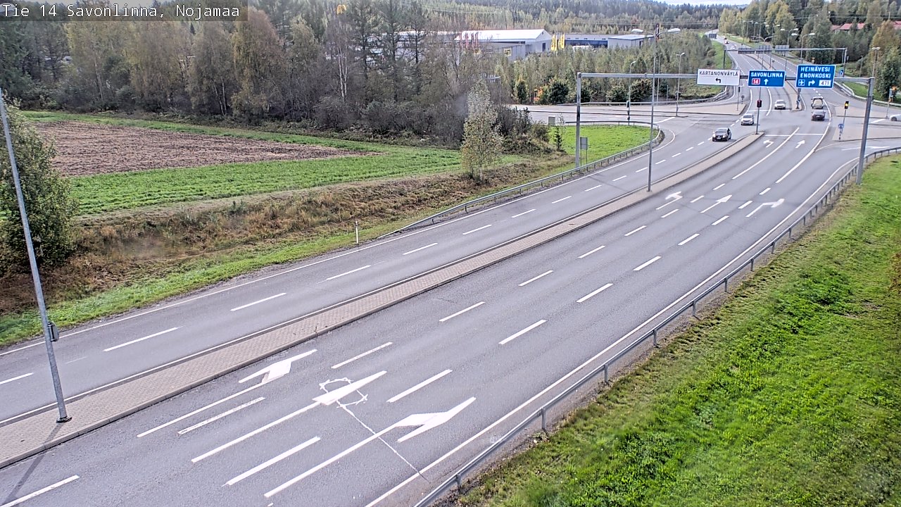 Kelikamerat Kuva Tie 14 Savonlinna, Nojanmaa, Savonlinna, Etelä-Savo