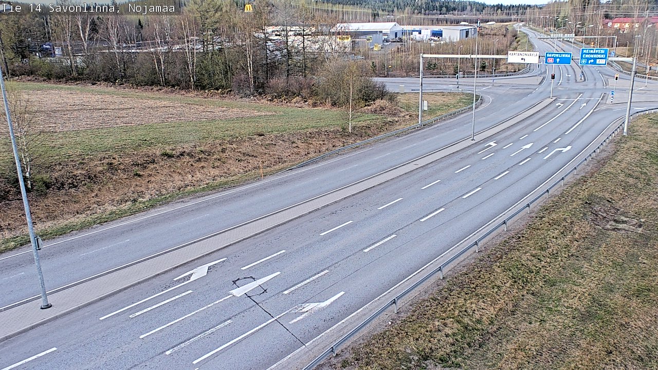 Kelikamerat Kuva Tie 14 Savonlinna, Nojanmaa, Savonlinna, Etelä-Savo