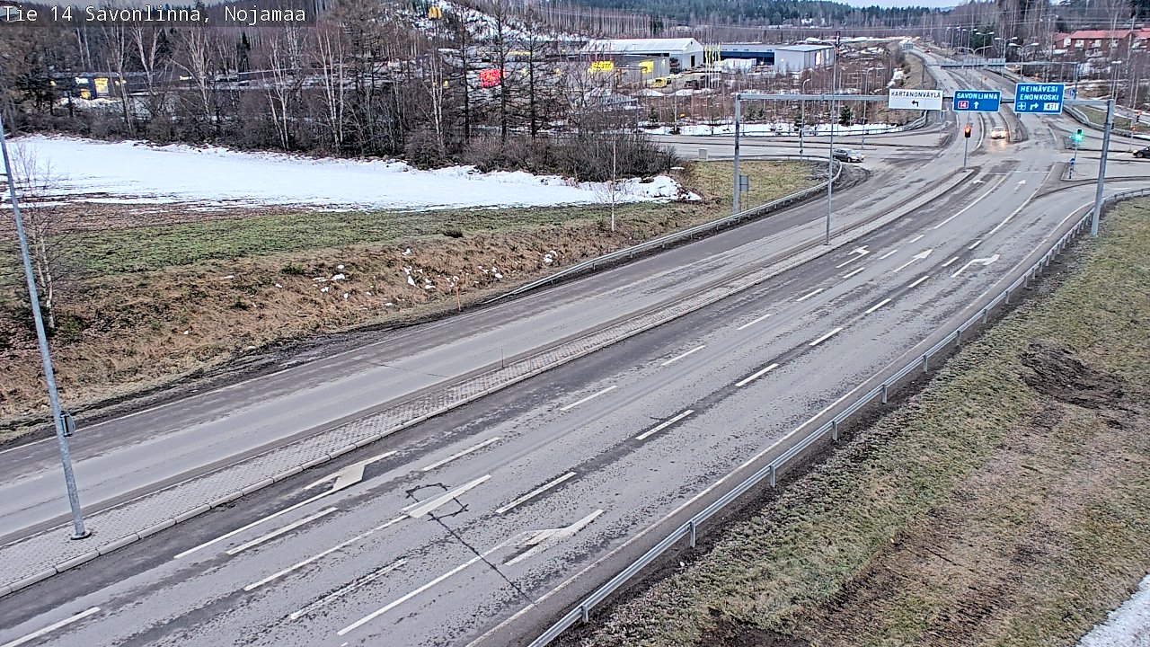 Kelikamerat Kuva Tie 14 Savonlinna, Nojanmaa, Savonlinna, Etelä-Savo