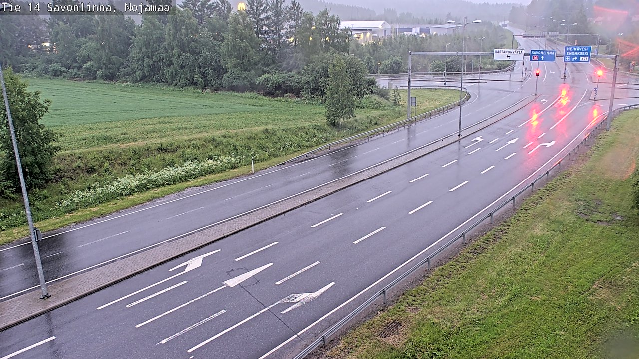 Kelikamerat Kuva Tie 14 Savonlinna, Nojanmaa, Savonlinna, Etelä-Savo
