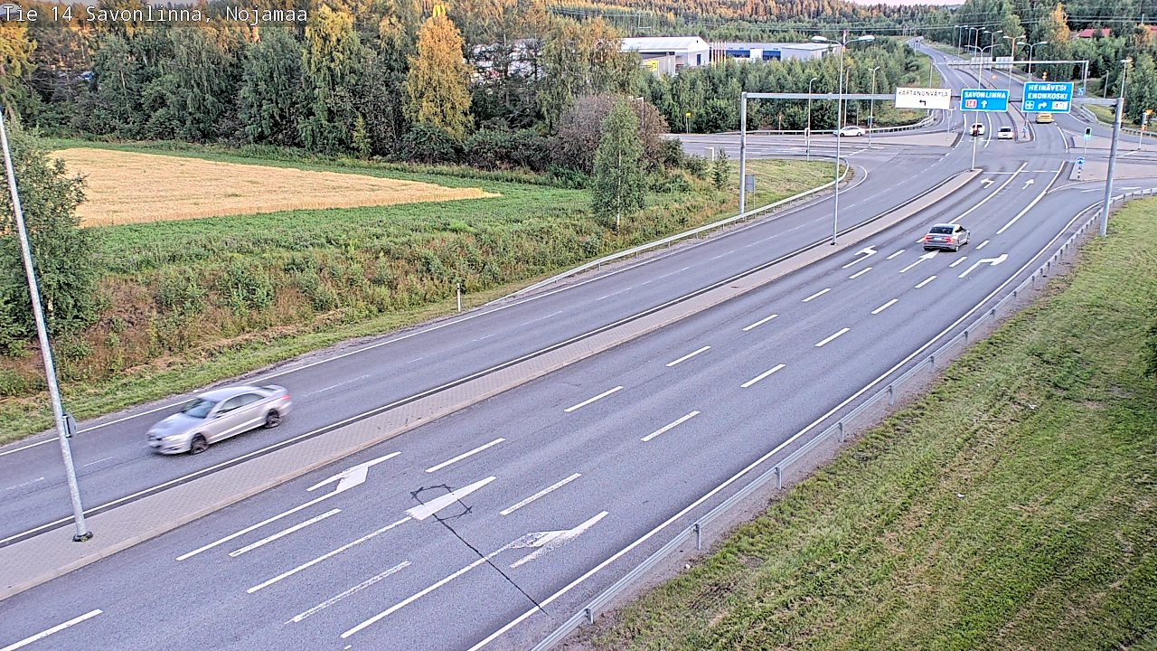 Kelikamerat Kuva Tie 14 Savonlinna, Nojanmaa, Savonlinna, Etelä-Savo