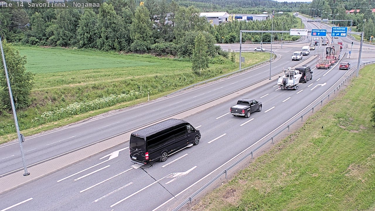 Kelikamerat Kuva Tie 14 Savonlinna, Nojanmaa, Savonlinna, Etelä-Savo