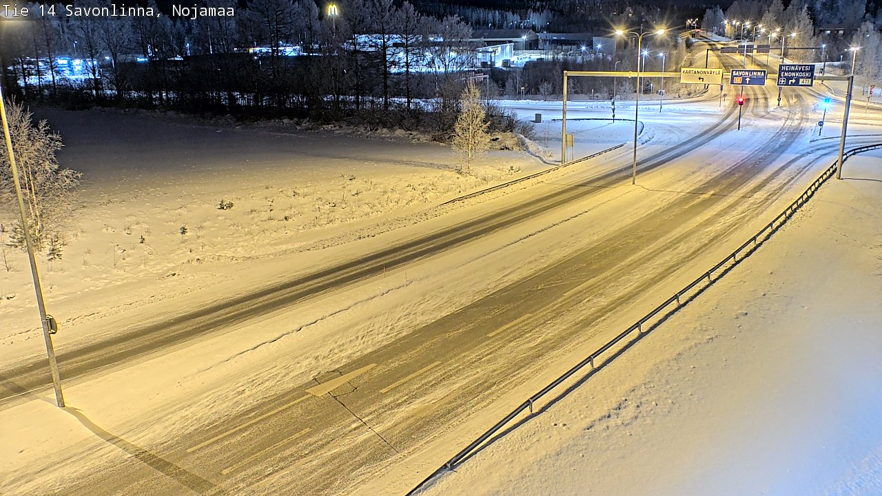 Kelikamerat Kuva Tie 14 Savonlinna, Nojanmaa, Savonlinna, Etelä-Savo