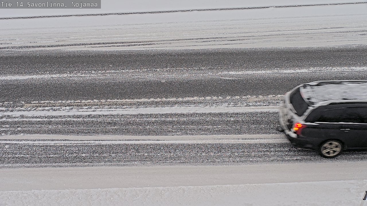 Weather Camera Image Väg 14 Nyslott, Nojanmaa, Savonlinna, Etelä-Savo