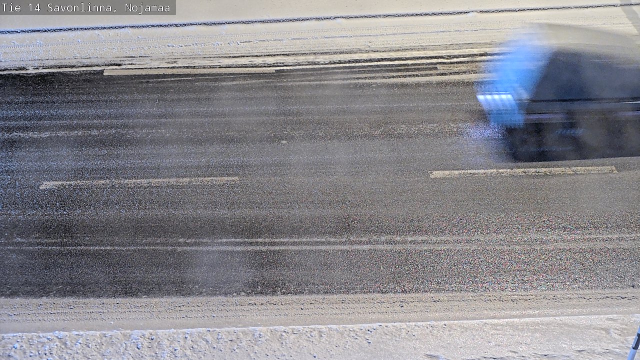 Weather Camera Image Väg 14 Nyslott, Nojanmaa, Savonlinna, Etelä-Savo