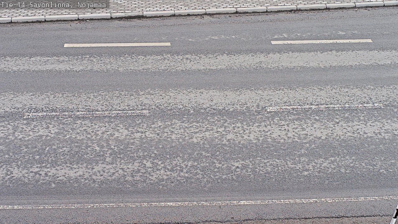Weather Camera Image Väg 14 Nyslott, Nojanmaa, Savonlinna, Etelä-Savo