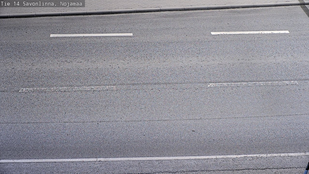 Weather Camera Image Väg 14 Nyslott, Nojanmaa, Savonlinna, Etelä-Savo