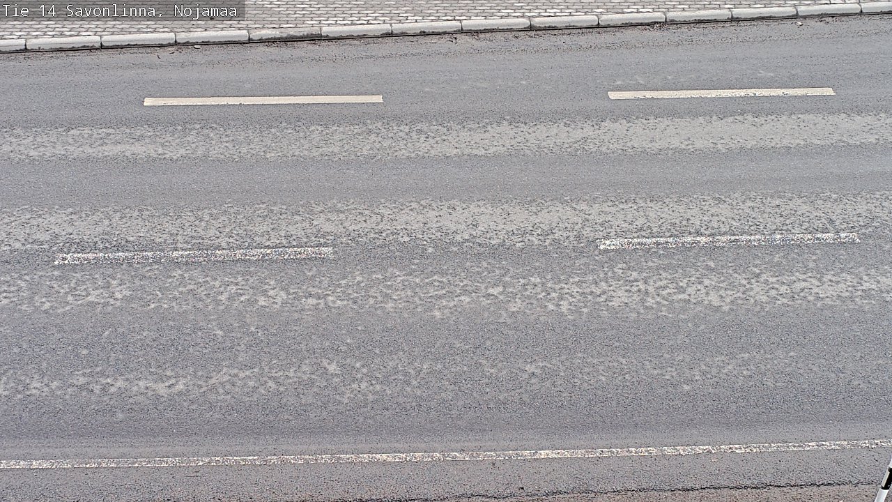 Weather Camera Image Väg 14 Nyslott, Nojanmaa, Savonlinna, Etelä-Savo