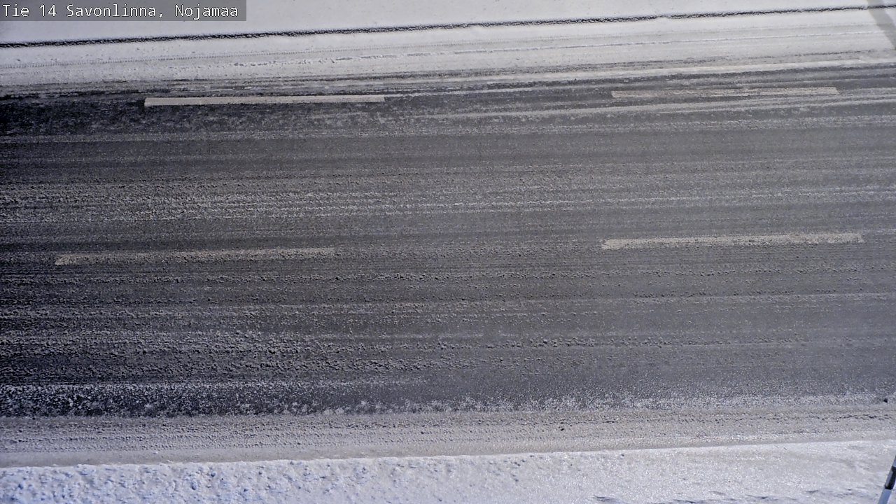 Weather Camera Image Väg 14 Nyslott, Nojanmaa, Savonlinna, Etelä-Savo