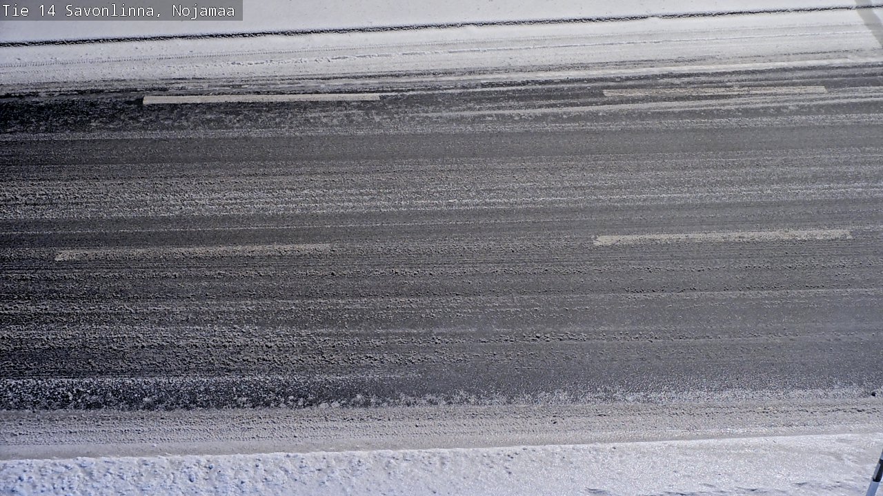 Weather Camera Image Väg 14 Nyslott, Nojanmaa, Savonlinna, Etelä-Savo