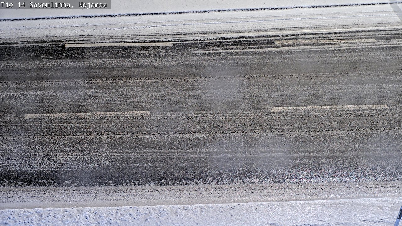 Weather Camera Image Väg 14 Nyslott, Nojanmaa, Savonlinna, Etelä-Savo