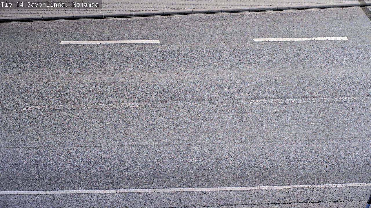 Weather Camera Image Road 14 Savonlinna, Nojanmaa, Savonlinna, Etelä-Savo