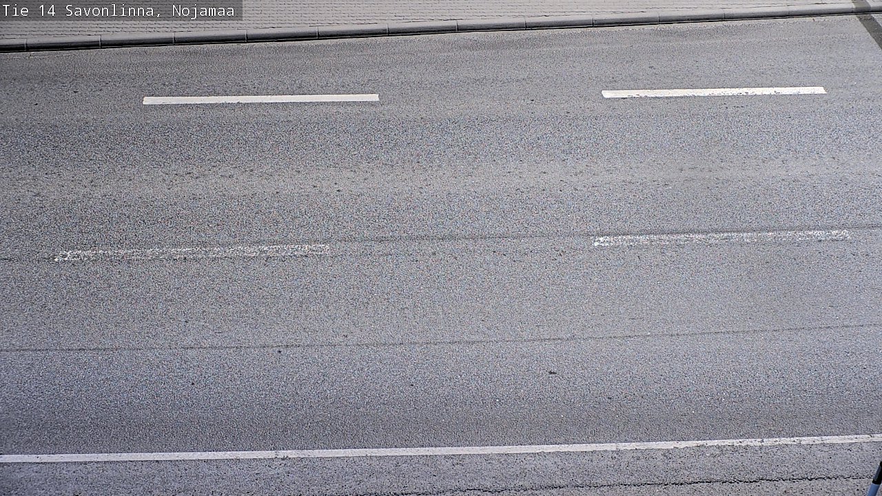Weather Camera Image Väg 14 Nyslott, Nojanmaa, Savonlinna, Etelä-Savo