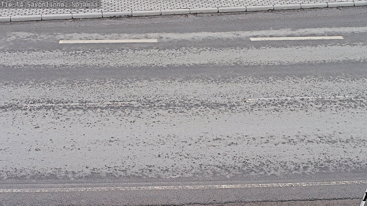 Weather Camera Image Väg 14 Nyslott, Nojanmaa, Savonlinna, Etelä-Savo