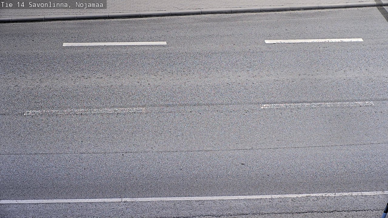 Weather Camera Image Väg 14 Nyslott, Nojanmaa, Savonlinna, Etelä-Savo