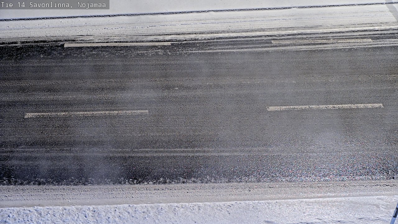 Weather Camera Image Väg 14 Nyslott, Nojanmaa, Savonlinna, Etelä-Savo