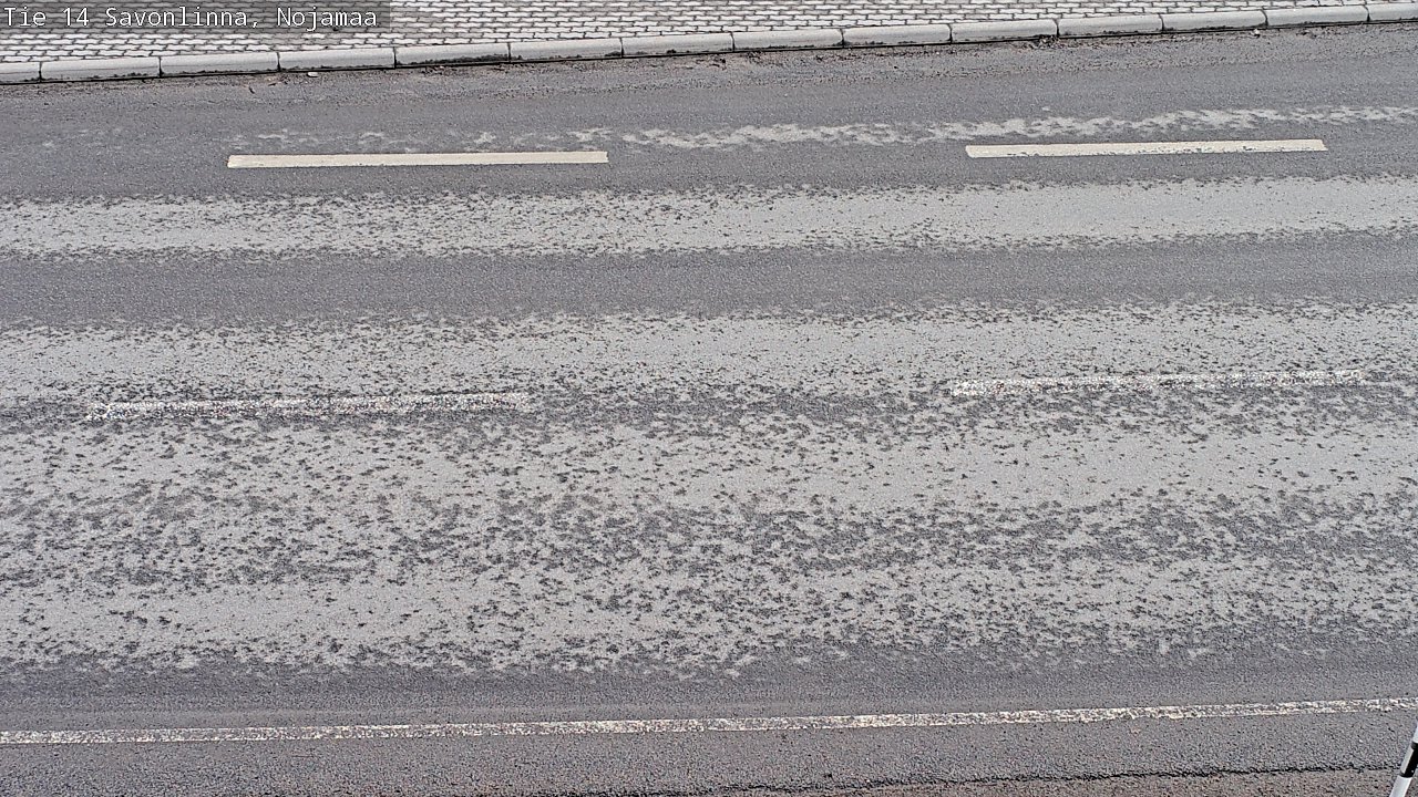 Weather Camera Image Väg 14 Nyslott, Nojanmaa, Savonlinna, Etelä-Savo