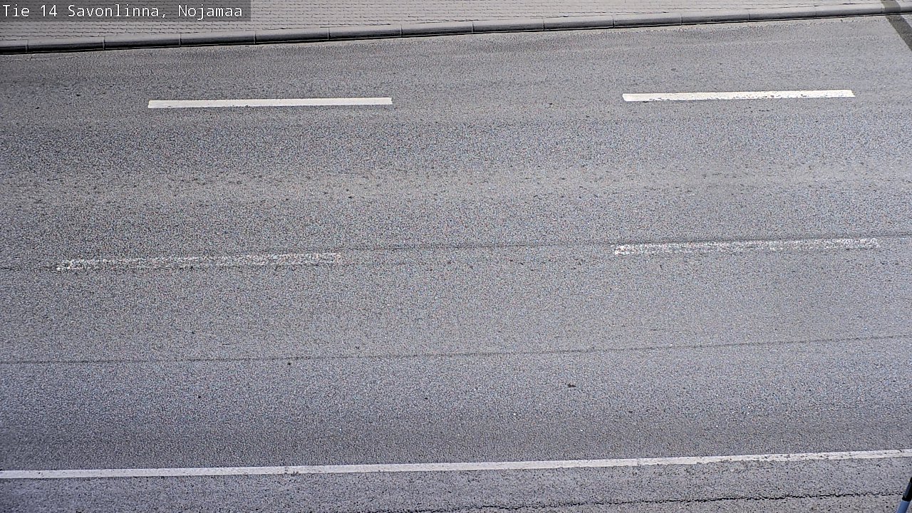 Weather Camera Image Väg 14 Nyslott, Nojanmaa, Savonlinna, Etelä-Savo
