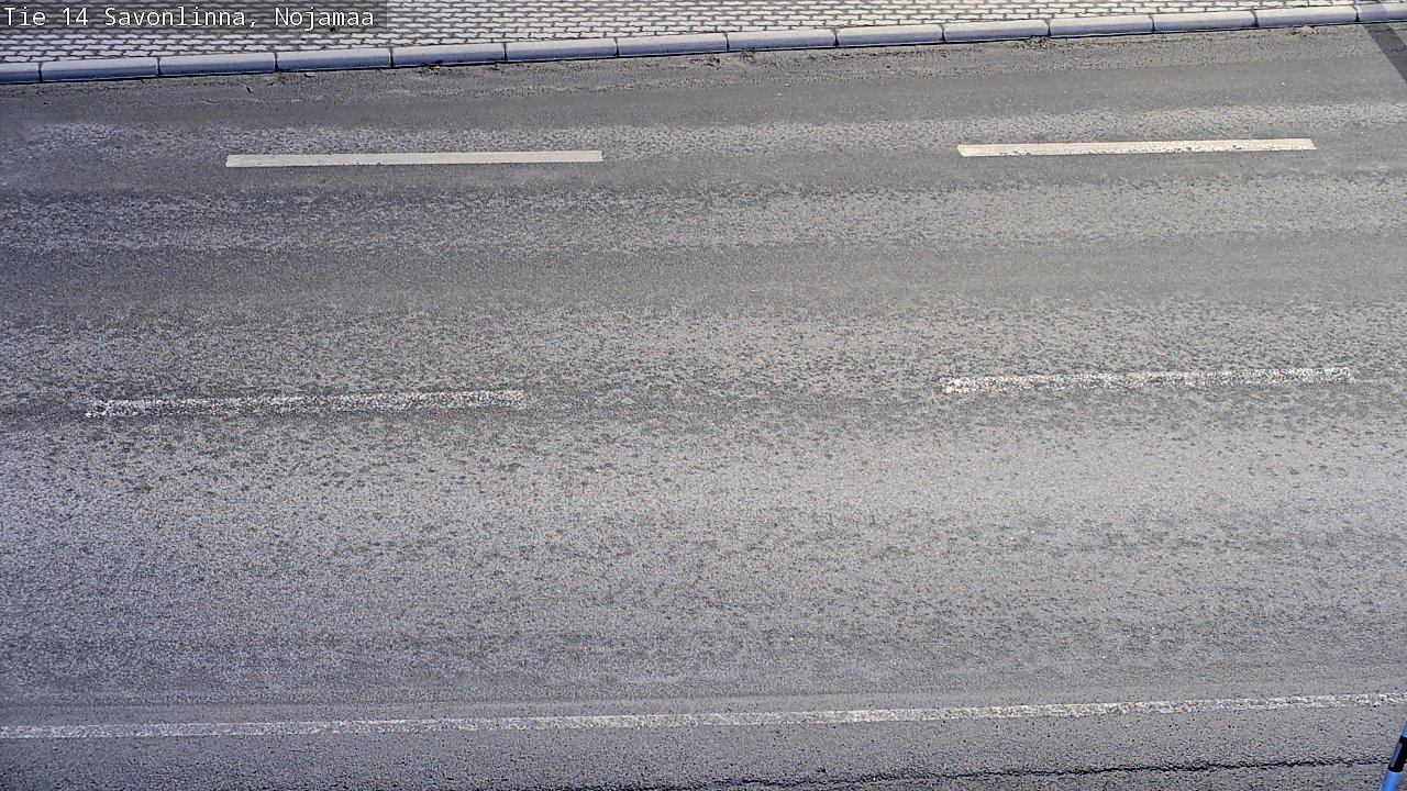 Weather Camera Image Road 14 Savonlinna, Nojanmaa, Savonlinna, Etelä-Savo
