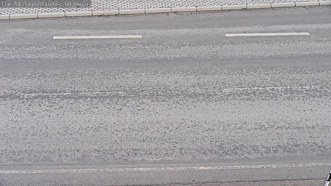 Weather Camera Image Road 14 Savonlinna, Nojanmaa, Savonlinna, Etelä-Savo