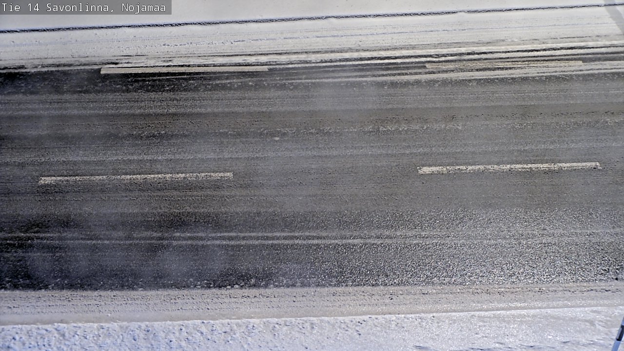 Weather Camera Image Väg 14 Nyslott, Nojanmaa, Savonlinna, Etelä-Savo