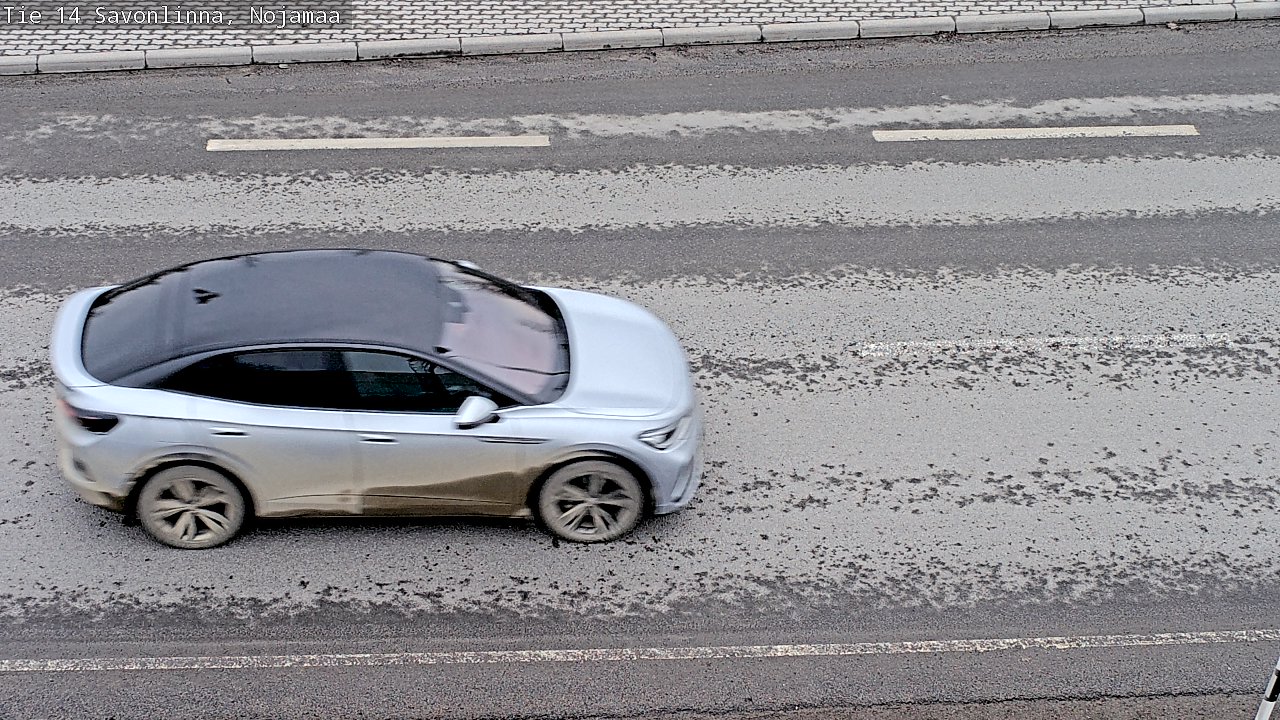 Weather Camera Image Väg 14 Nyslott, Nojanmaa, Savonlinna, Etelä-Savo