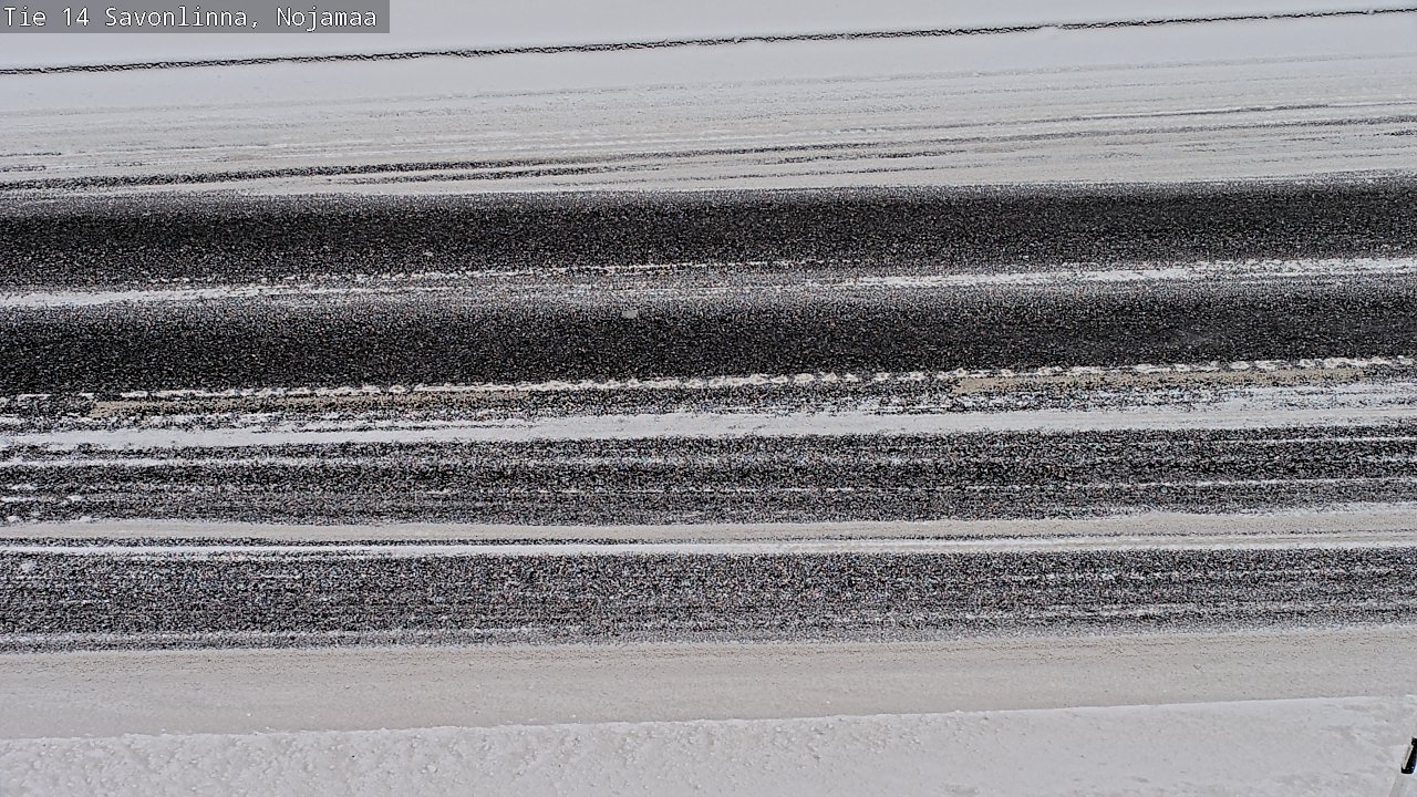 Weather Camera Image Väg 14 Nyslott, Nojanmaa, Savonlinna, Etelä-Savo