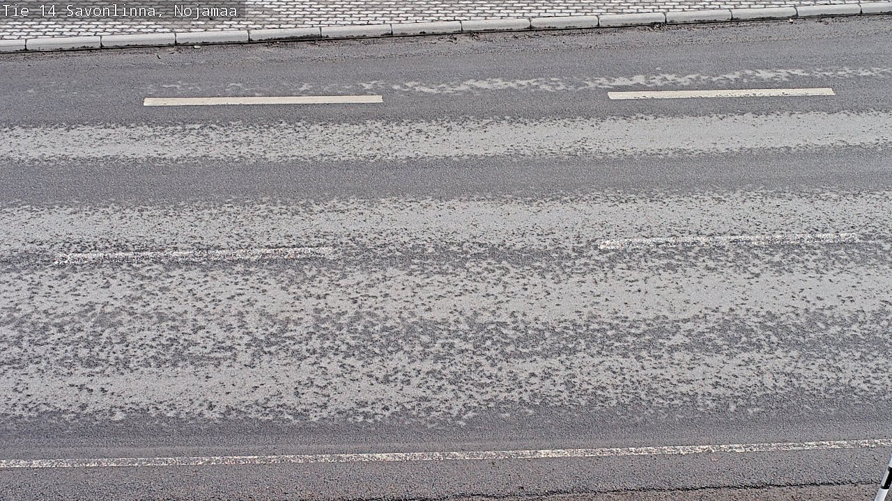 Weather Camera Image Väg 14 Nyslott, Nojanmaa, Savonlinna, Etelä-Savo