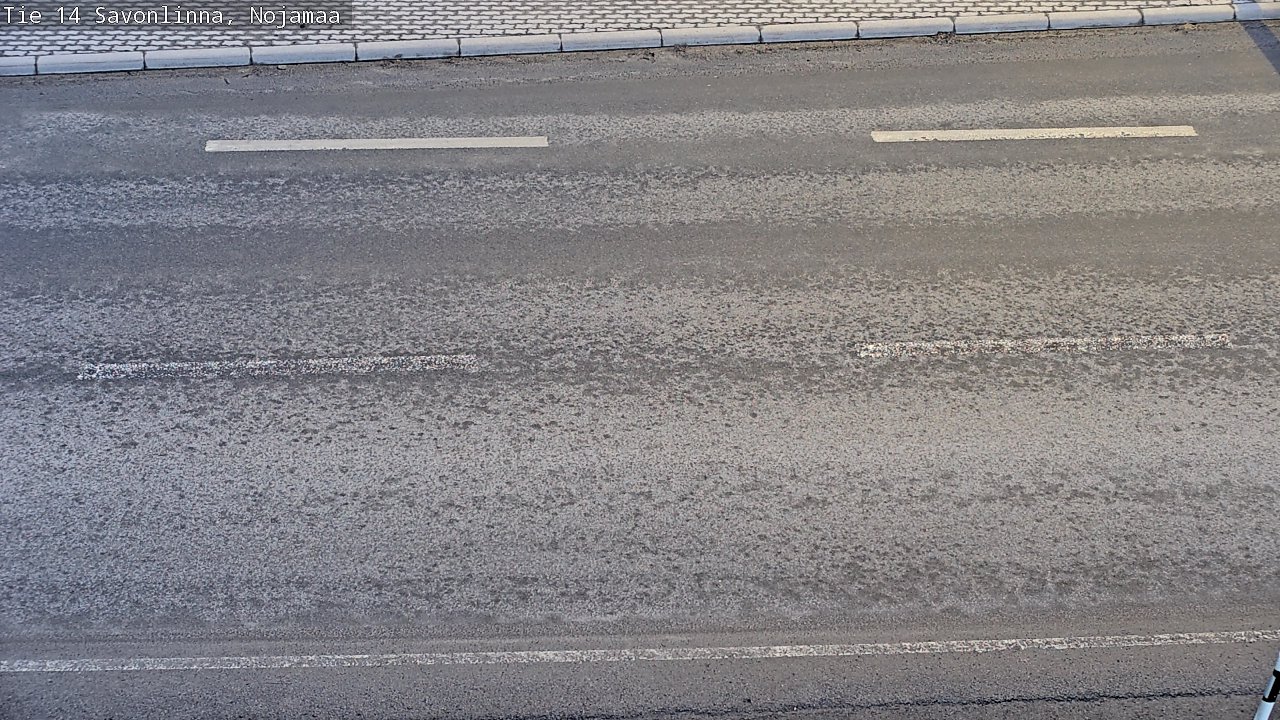 Weather Camera Image Road 14 Savonlinna, Nojanmaa, Savonlinna, Etelä-Savo