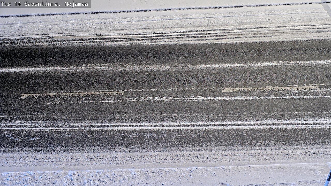 Weather Camera Image Väg 14 Nyslott, Nojanmaa, Savonlinna, Etelä-Savo