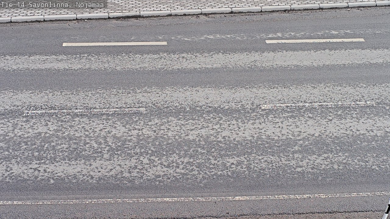 Weather Camera Image Väg 14 Nyslott, Nojanmaa, Savonlinna, Etelä-Savo