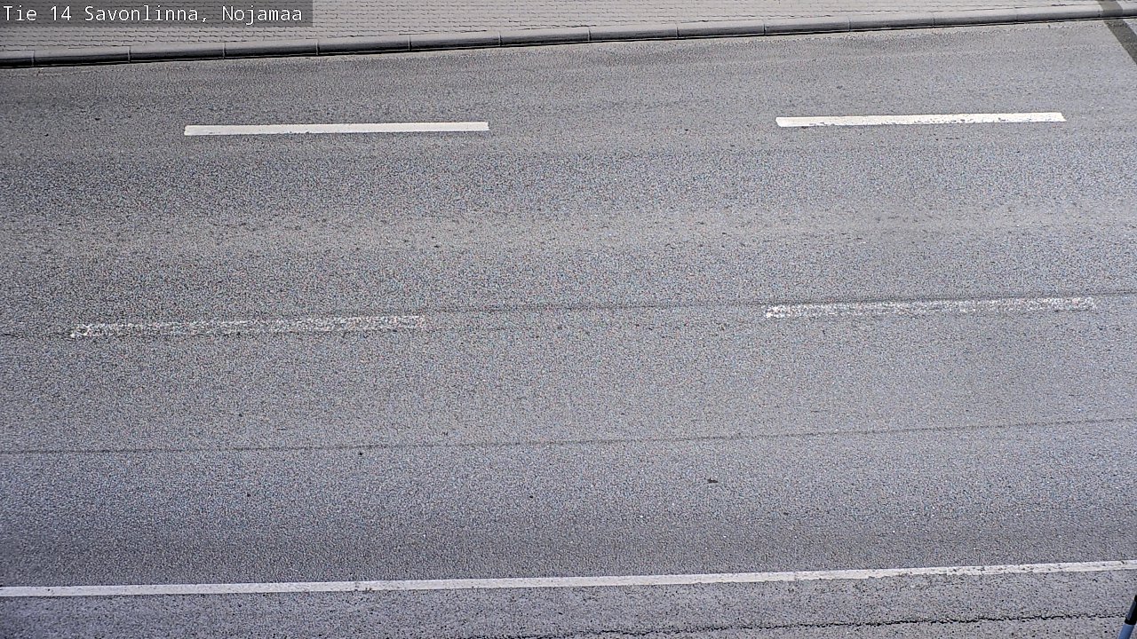 Weather Camera Image Väg 14 Nyslott, Nojanmaa, Savonlinna, Etelä-Savo