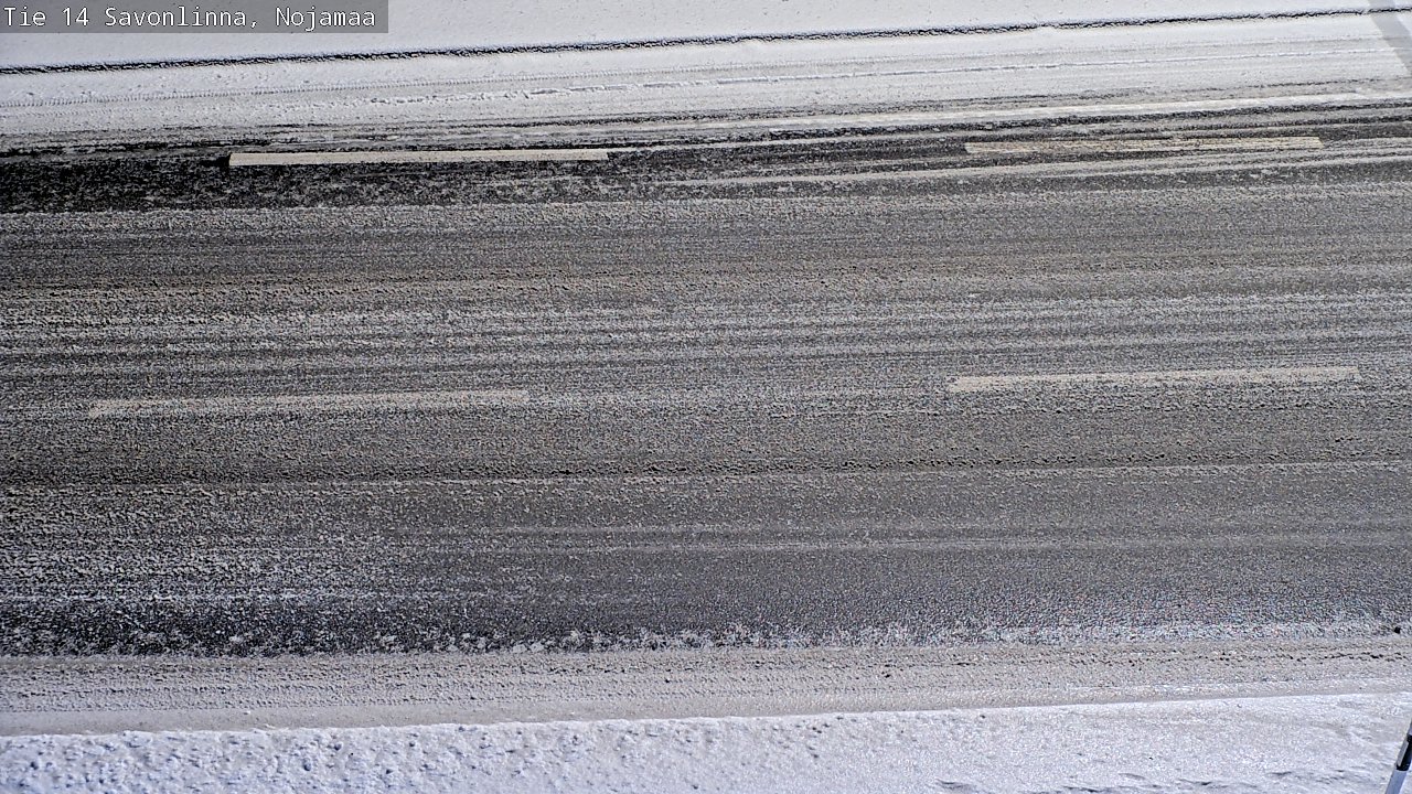 Weather Camera Image Väg 14 Nyslott, Nojanmaa, Savonlinna, Etelä-Savo