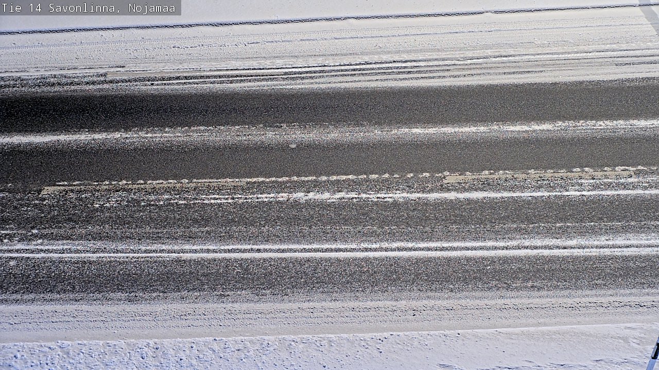 Weather Camera Image Väg 14 Nyslott, Nojanmaa, Savonlinna, Etelä-Savo
