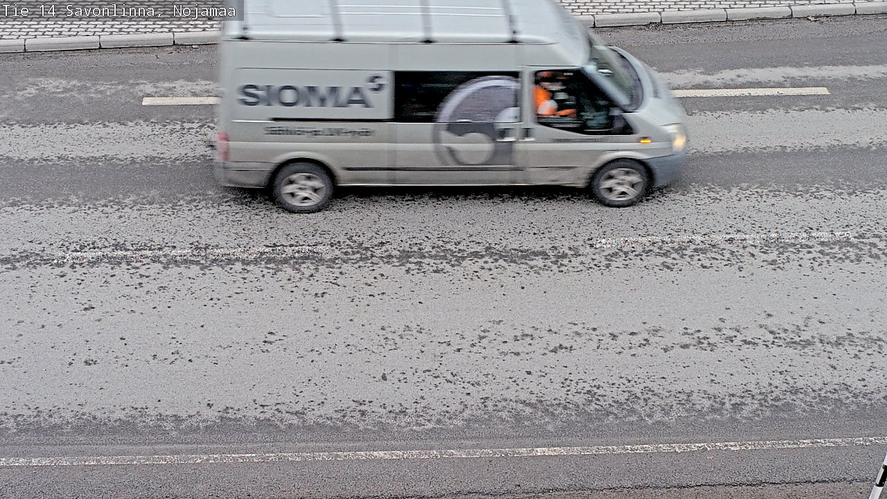 Weather Camera Image Väg 14 Nyslott, Nojanmaa, Savonlinna, Etelä-Savo