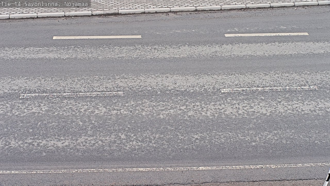 Weather Camera Image Väg 14 Nyslott, Nojanmaa, Savonlinna, Etelä-Savo