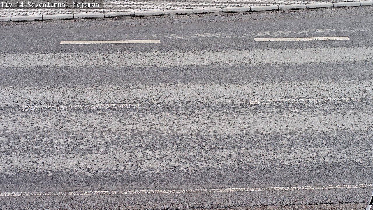 Weather Camera Image Väg 14 Nyslott, Nojanmaa, Savonlinna, Etelä-Savo