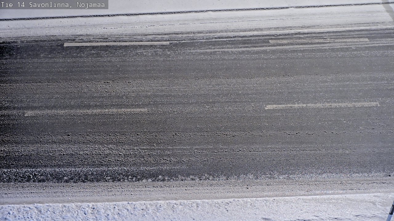 Weather Camera Image Väg 14 Nyslott, Nojanmaa, Savonlinna, Etelä-Savo