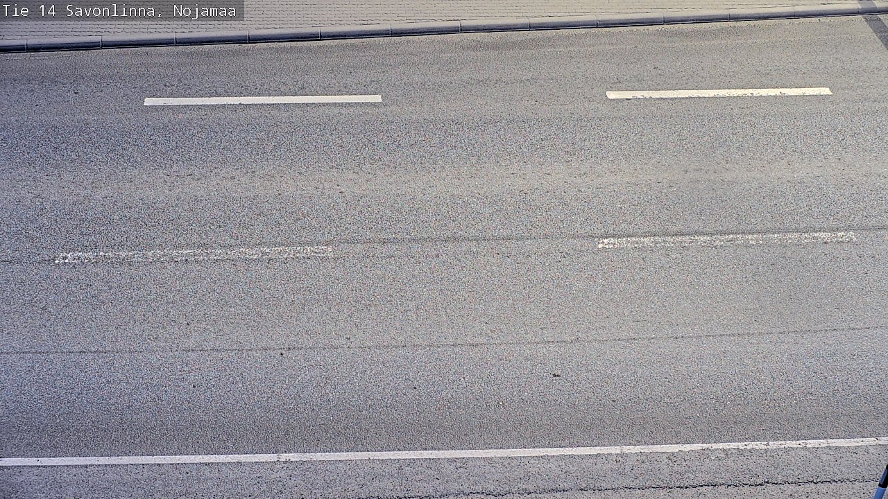 Weather Camera Image Road 14 Savonlinna, Nojanmaa, Savonlinna, Etelä-Savo
