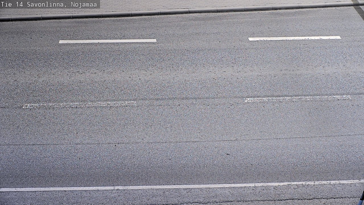 Weather Camera Image Väg 14 Nyslott, Nojanmaa, Savonlinna, Etelä-Savo