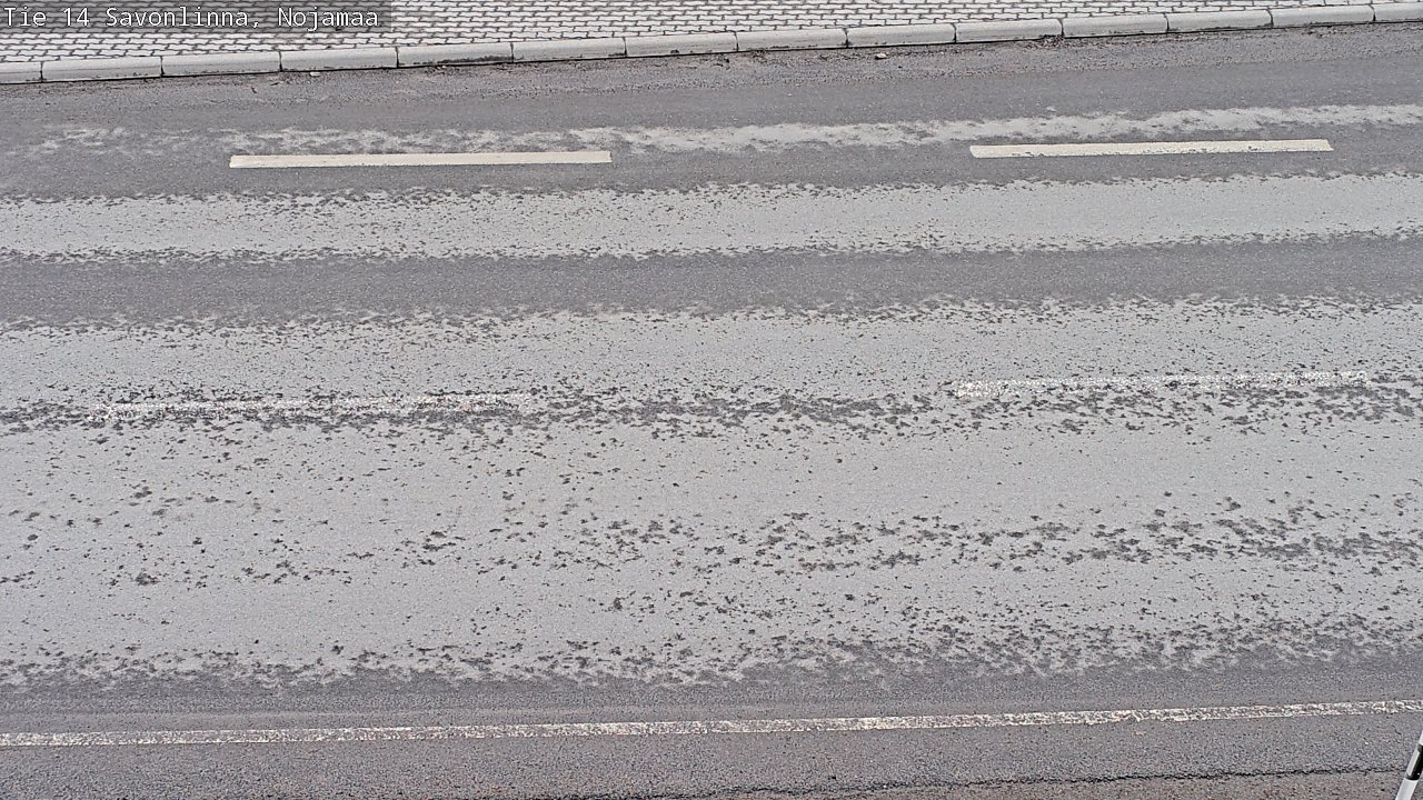 Weather Camera Image Väg 14 Nyslott, Nojanmaa, Savonlinna, Etelä-Savo