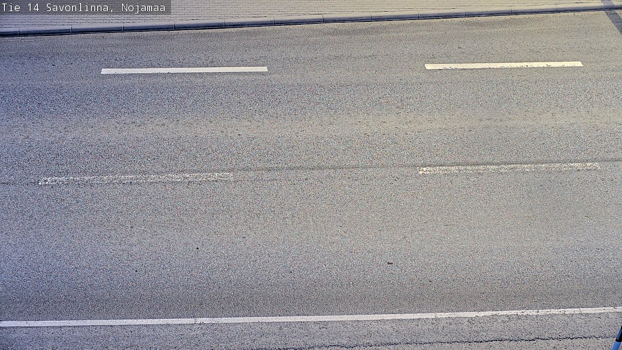 Weather Camera Image Road 14 Savonlinna, Nojanmaa, Savonlinna, Etelä-Savo