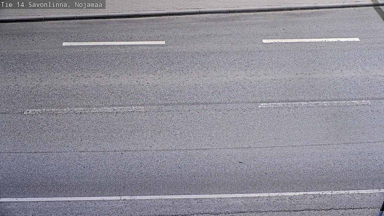 Weather Camera Image Väg 14 Nyslott, Nojanmaa, Savonlinna, Etelä-Savo