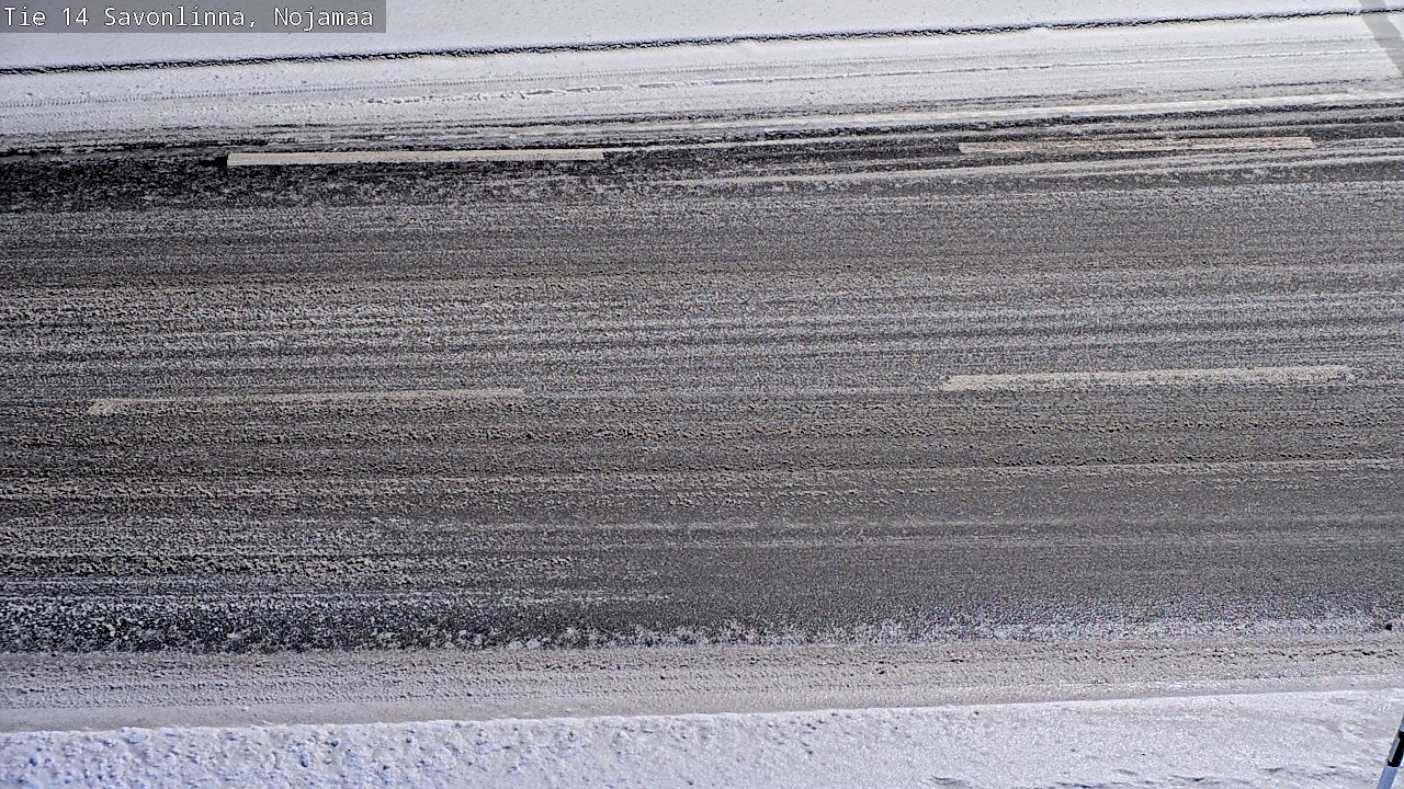 Weather Camera Image Väg 14 Nyslott, Nojanmaa, Savonlinna, Etelä-Savo