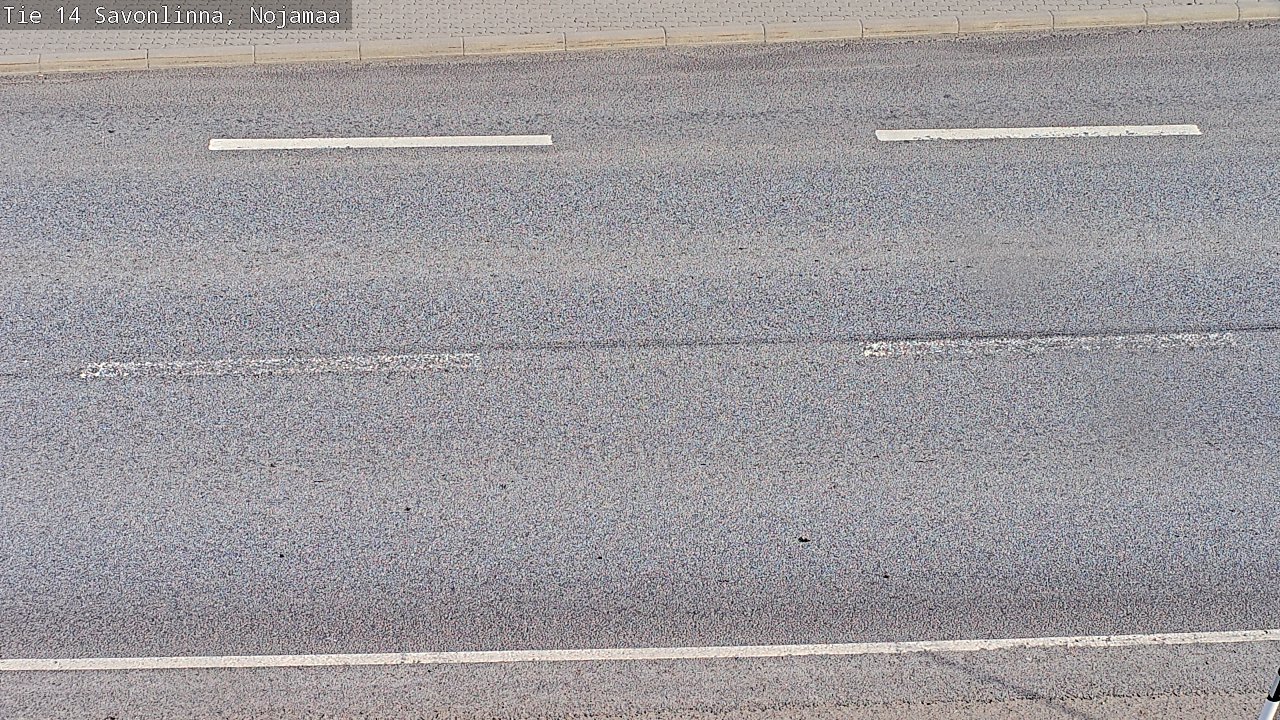 Weather Camera Image Road 14 Savonlinna, Nojanmaa, Savonlinna, Etelä-Savo